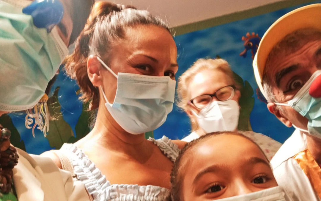 Retrobament amb una mare i la seva filla a l’hospital
